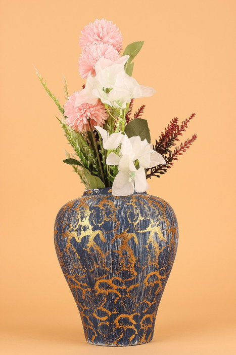 Aberto Design Maceta Decorativa YL744 Cerámica Pintada a Mano 16x19 cm Ideal para Interiores Aberto Design Maceta Decorativa YL744 Cerámica Pintada a Mano 16x19 cm Ideal para Interiores