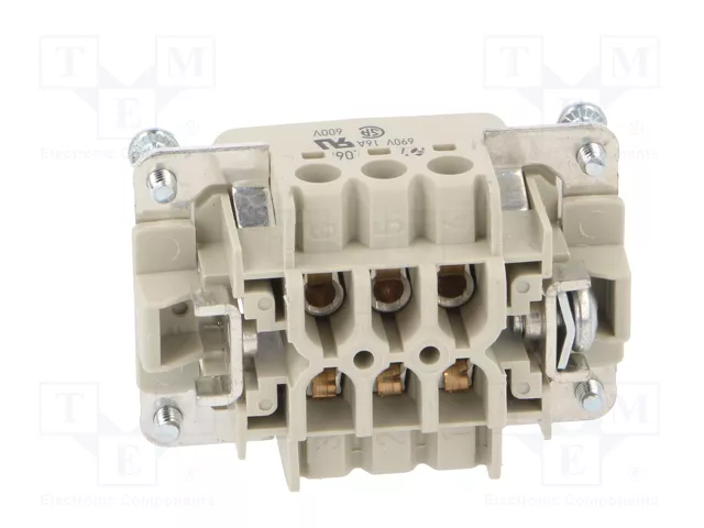 WIELAND Conector HDC Hembra Tamaño 6 de 6 Pines