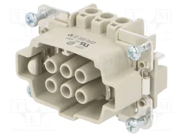 WIELAND Conector HDC Hembra Tamaño 6 de 6 Pines