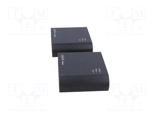 LogiLink UA0230 Extensor USB 2.0 con Hub de 4 puertos, 50 m, Negro LogiLink UA0230 Extensor USB 2.0 con Hub de 4 puertos, 50 m, Negro