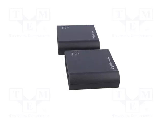 LogiLink UA0230 Extensor USB 2.0 con Hub de 4 puertos, 50 m, Negro LogiLink UA0230 Extensor USB 2.0 con Hub de 4 puertos, 50 m, Negro