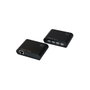 LogiLink Extensor USB 2.0 Cat.5 con Hub de 4 puertos, 50 m, negro