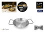 Inde Paellera Mini Servir Acero 17 cm (24 Unidades) My Bar