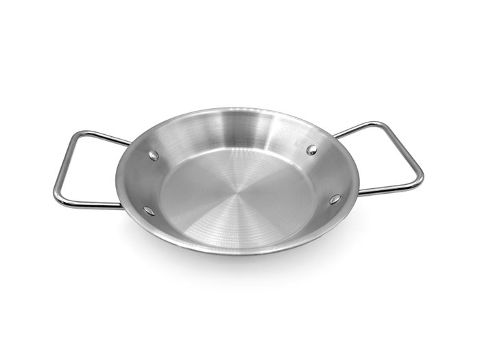 Inde Paellera Mini Servir Acero 17 cm (24 Unidades) My Bar