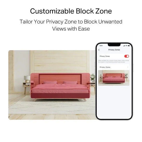 Mercusys MC200 Cámara de Vigilancia WiFi Interior 1080p Full HD con Visión Nocturna, Pan/Tilt, Formato Bombilla para Techo/Escritorio