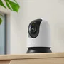 Mercusys MC200 Cámara de Vigilancia WiFi Interior 1080p Full HD con Visión Nocturna, Pan/Tilt, Formato Bombilla para Techo/Escritorio