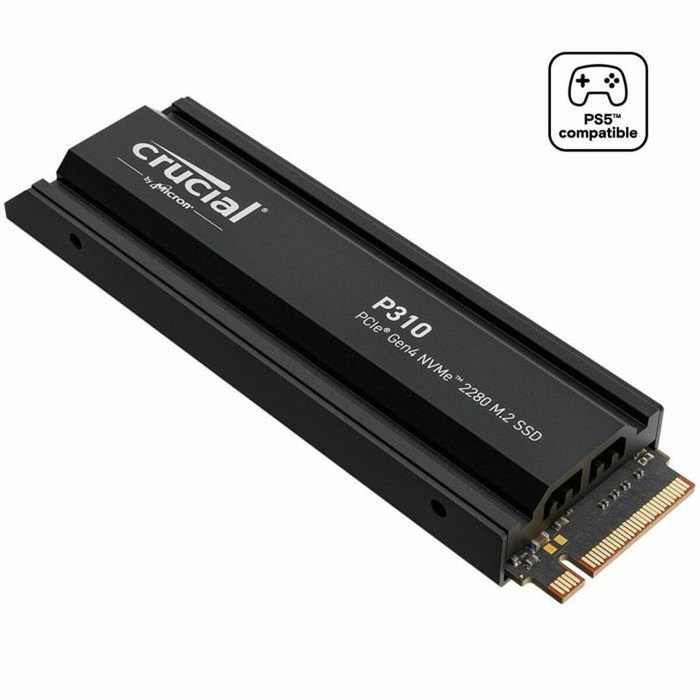 Crucial P310 4 TB M.2 PCIe Gen4 NVMe con disipador