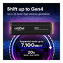 Crucial P310 SSD NVMe PCIe Gen4 4 TB M.2 2280 con disipador