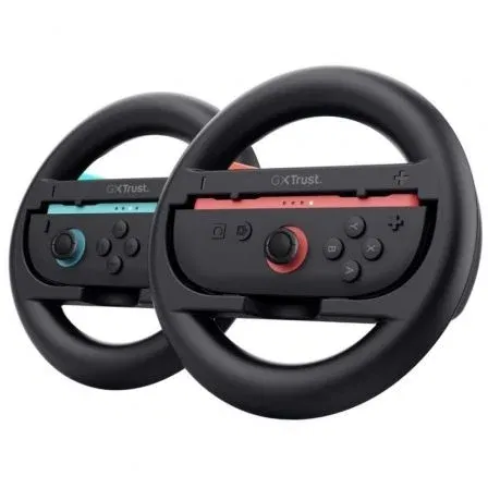 Trust Gaming GXT 1257 Pack de 2 Volantes Joy-Con para Mandos Nintendo Switch 2, Num. articulo 26048