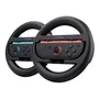Trust GXT 1257 - Volante de Carreras con 2 Joy-Con para Nintendo Switch 2, Color Negro, Pack de 2 Piezas