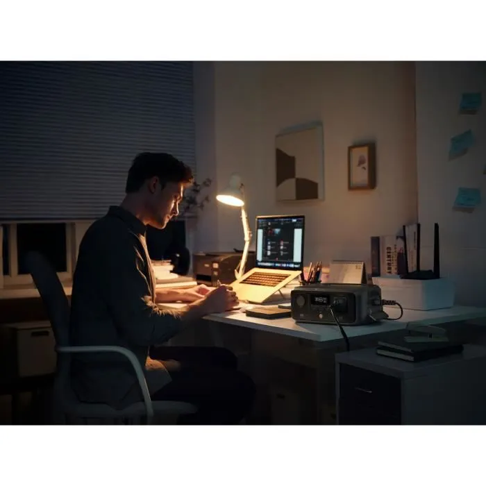 Ecoflow Batería de Arranque ECO4895251627030 UPS profesional, compacta y de gran potencia, capacidad 10ms