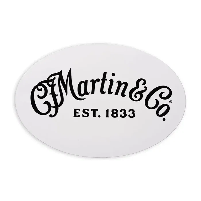 Martin Adhesivo Blanco con Logo Negro