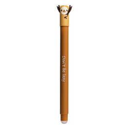 EBERHARD FABER Animal Erase it! Faultier Gelschreiber 0.7 mm, Azul
