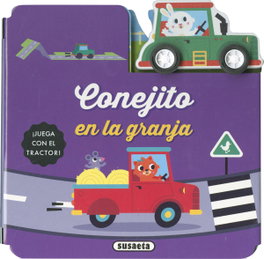 SUSAETA EDICIONES Conejito en la granja (Sobre ruedas)