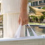 AKTIVE Tumbona Plegable de Aluminio con Textil y Parasol
