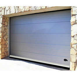 Burcasa Burlete de Aluminio para Garaje con Labio, 304 cm, Blanco