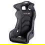 OMP Asiento Racing HTE-R Homologado FIA 8855-1999, Baquet de Fibra de Vidrio, Negro, Modelo OMPHA0-0772-B01-071