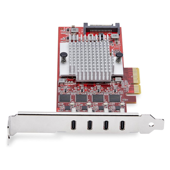 StarTech.com Tarjeta PCIe USB-C de 4 Puertos P10Q4C-USB-CARD 10Gbps