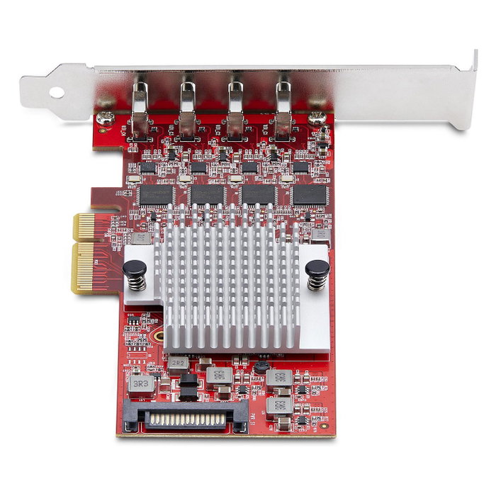 StarTech.com Tarjeta PCIe USB-C de 4 Puertos P10Q4C-USB-CARD 10Gbps
