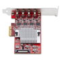 StarTech.com Tarjeta PCIe USB-C de 4 Puertos P10Q4C-USB-CARD 10Gbps