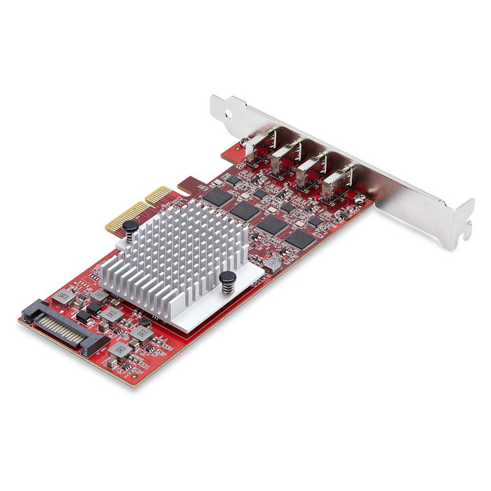 StarTech.com Tarjeta PCIe USB-C de 4 Puertos P10Q4C-USB-CARD 10Gbps