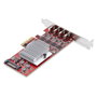 StarTech.com Tarjeta PCIe USB-C de 4 Puertos P10Q4C-USB-CARD 10Gbps