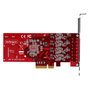StarTech.com Tarjeta PCIe USB-C de 4 Puertos P10Q4C-USB-CARD 10Gbps