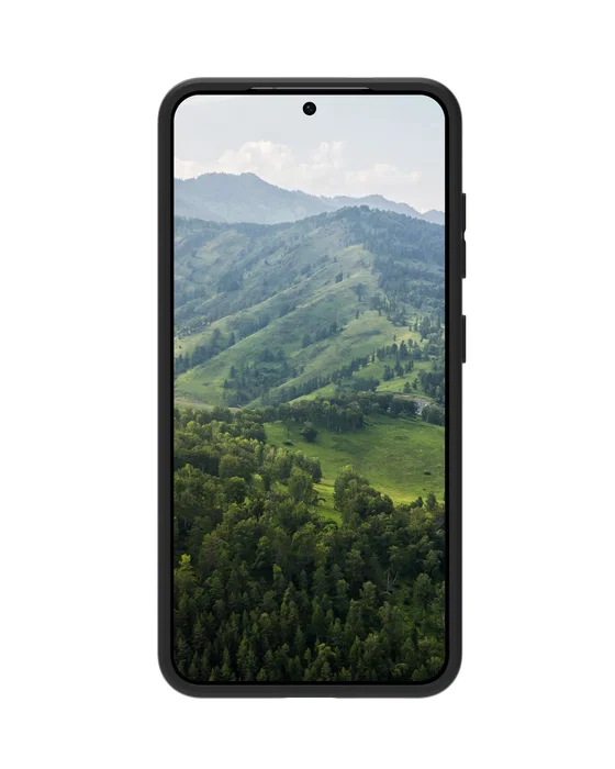 Dbramante1928 Greenland - Funda de plástico Negro para Samsung Galaxy S25, compatible con pantalla de 6.2 pulgadas (15.8 cm)