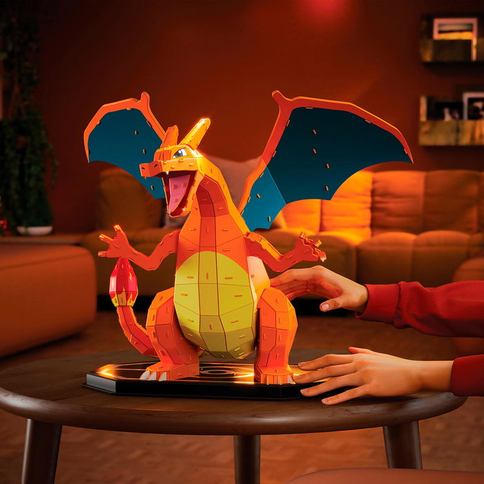 SPIN MASTER Puzzle 4D Pokémon Charizard de 223 piezas SPIN MASTER Puzzle 4D Pokémon Charizard de 223 piezas
