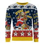 Simpsons Suéter navideño D'oh Ho Ho! talla S