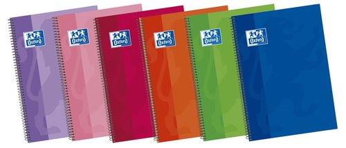 Bloc Oxford School Tapa Extra Fº 80H Milimetrado 90G Surtido (6 Col.) (Set de 5) Bloc Oxford School Tapa Extra Fº 80H Milimetrado 90G Surtido (6 Col.) (Set de 5)