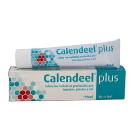 HEEL Calendeel Plus Gel 30ml Calmante y Refrescante para Piel Irritada, Picaduras de Insectos y Quemaduras Solares