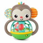 Bright Starts Juguete sonajero musical Giggle Monkey con captura fácil Oball