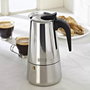 Quttin Cafetera 4 Servicios Inducción Inox (6 Unidades)