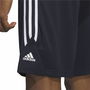 Pantalón Corto Deportivo Adidas 3Bandas-Trainning ipes Negro