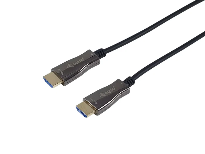 EQUIP Cable HDMI Activo Óptico 2.0 de 15m 4K 60Hz 18Gbps Negro EQUIP Cable HDMI Activo Óptico 2.0 de 15m 4K 60Hz 18Gbps Negro