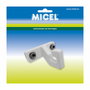 Micel Gancho final toldo modelo TLD11 de nylon blanco