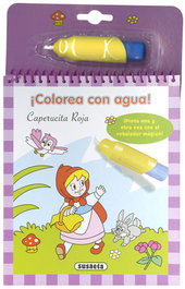 SUSAETA EDICIONES Caperucita Roja (¡Colorea con agua!)