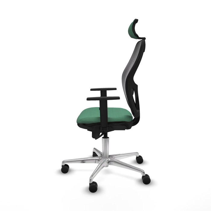 PIQUERAS Y CRESPO Silla de oficina Jorquera Verde Esmeralda y Negro