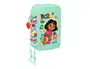 Plumier Triple Dora Verde 37 Piezas
