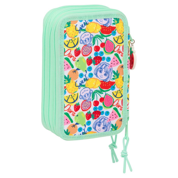 Safta Plumier Dora la Exploradora triple cremallera 37 piezas Safta Plumier Dora la Exploradora triple cremallera 37 piezas
