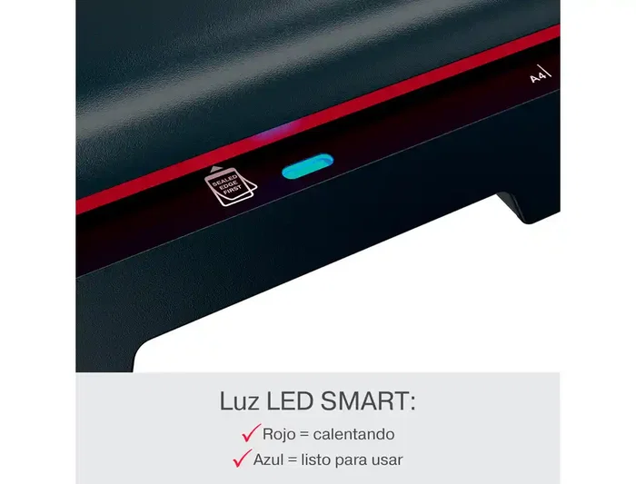 GBC 240 Plastificadora A4 Profesional, Calentamiento Rápido 2 Min, hasta 125 Micras, Función Ahorro Energía, Color Negro