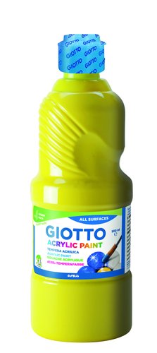 Tempera Acrilica Giotto 500 Ml Amarillo Tempera Acrilica Giotto 500 Ml Amarillo