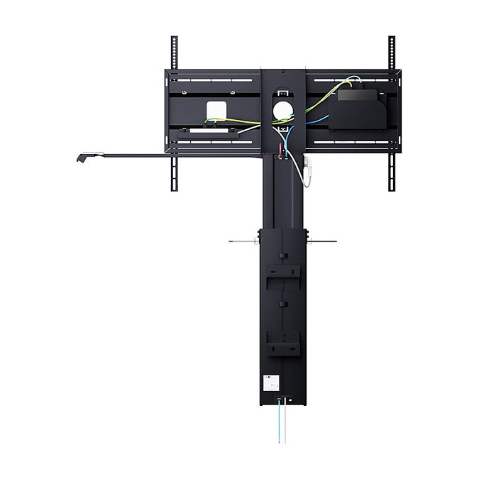 HAGOR HP Lift Floor-Wall 8267 Soporte de TV Negro de Pared y Pie, 55 a 100 pulgadas, 135 kg, VESA 900 x 600 mm, Ajuste de Altura