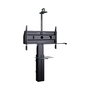 HAGOR HP Lift Floor-Wall 8267 Soporte de TV Negro de Pared y Pie, 55 a 100 pulgadas, 135 kg, VESA 900 x 600 mm, Ajuste de Altura