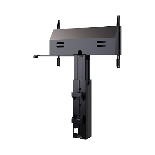 HAGOR HP Lift Floor-Wall 8267 Soporte de TV Negro de Pared y Pie, 55 a 100 pulgadas, 135 kg, VESA 900 x 600 mm, Ajuste de Altura