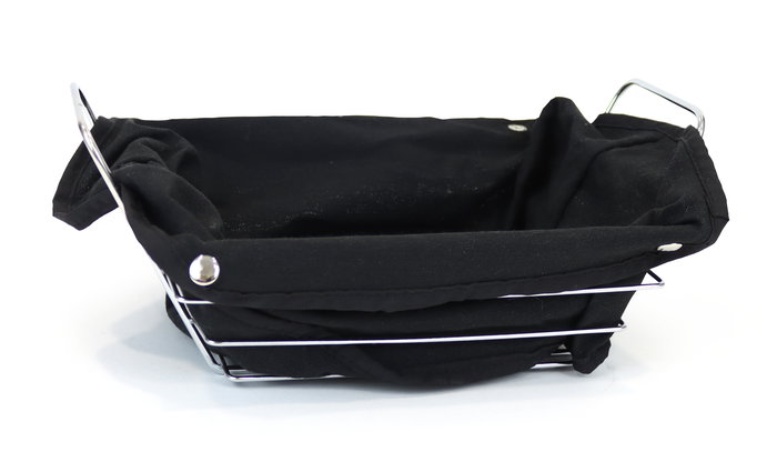 My Bar Panera Metal Tela Negra Rectangular 29 x 20 cm (12 Unidades)