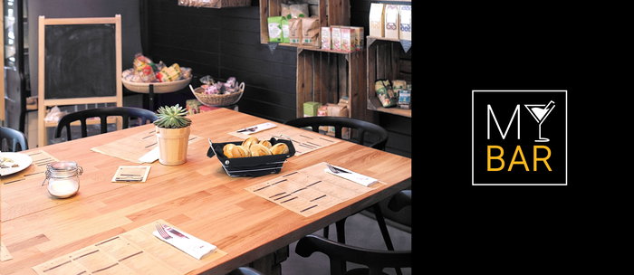 My Bar Panera Metal Tela Negra Rectangular 29 x 20 cm (12 Unidades)