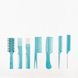 Bifull Gea Blue Set Peines con Funda