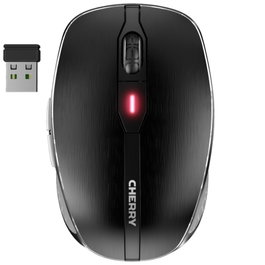 Cherry MW 8C Advanced Ratón Inalámbrico Ambidextro Negro y Gris